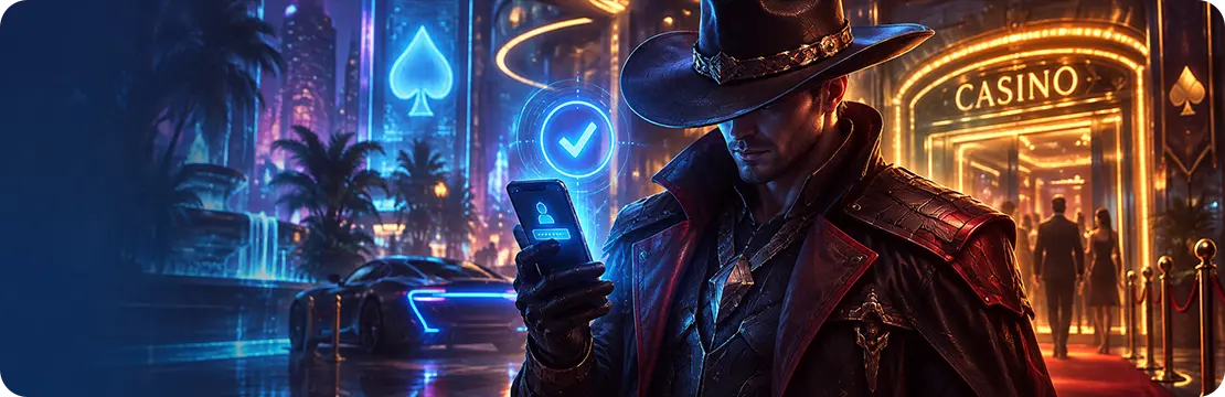 LuckyHunter registration and login